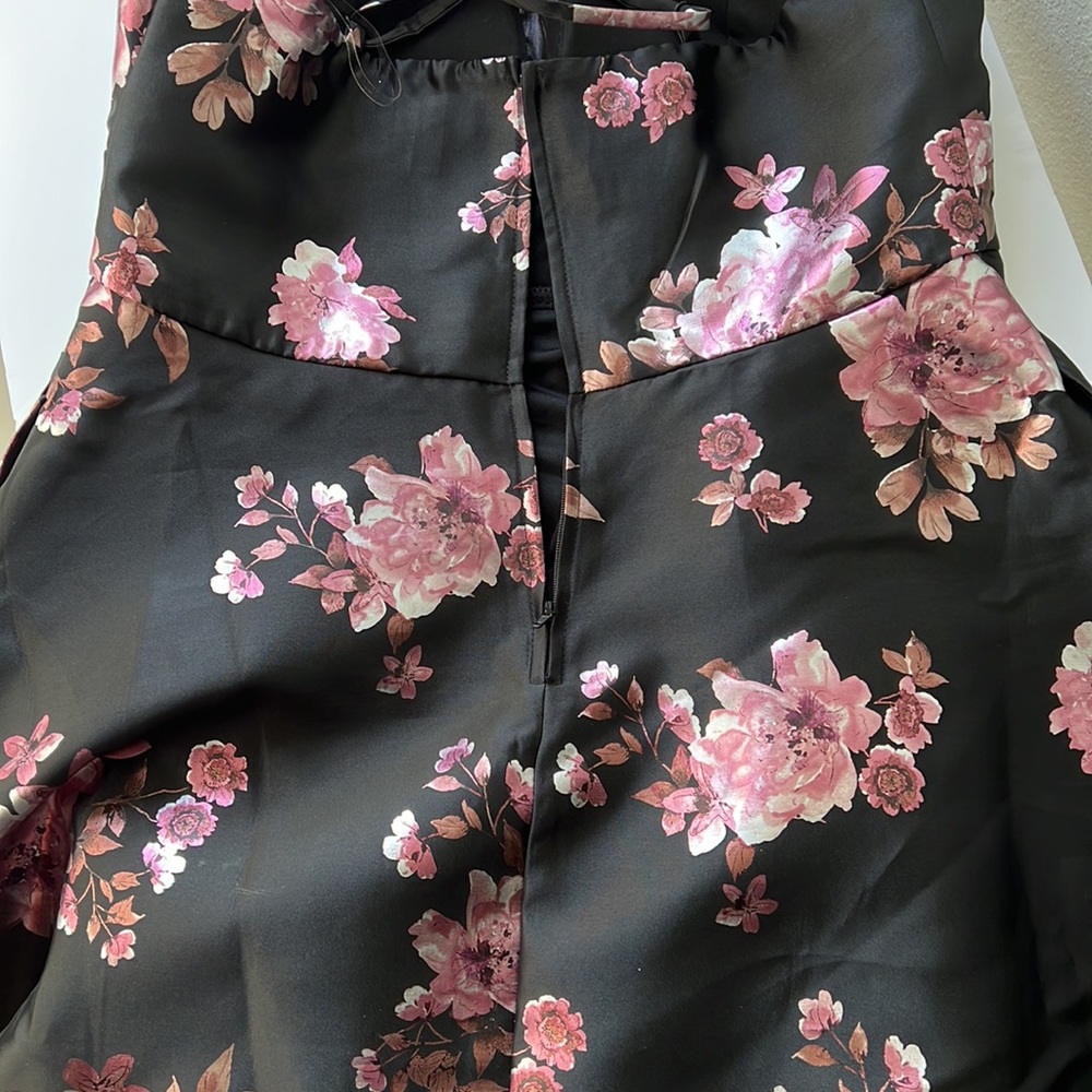 Speechless Junior Dress Black Multi Prom Dress size 15 New - Picture 9 of 12